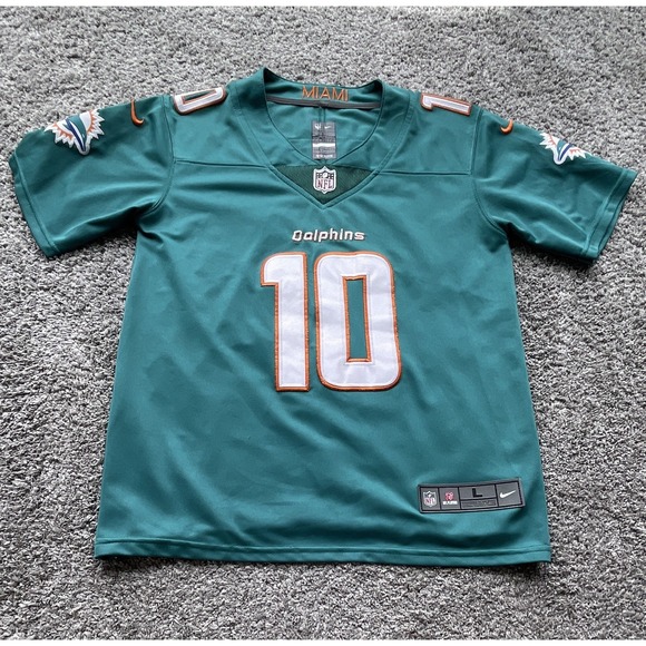 Nike Other - Nike NFL Miami Dolphins Tyreek Hill #10 Teal Football Jersey Size L